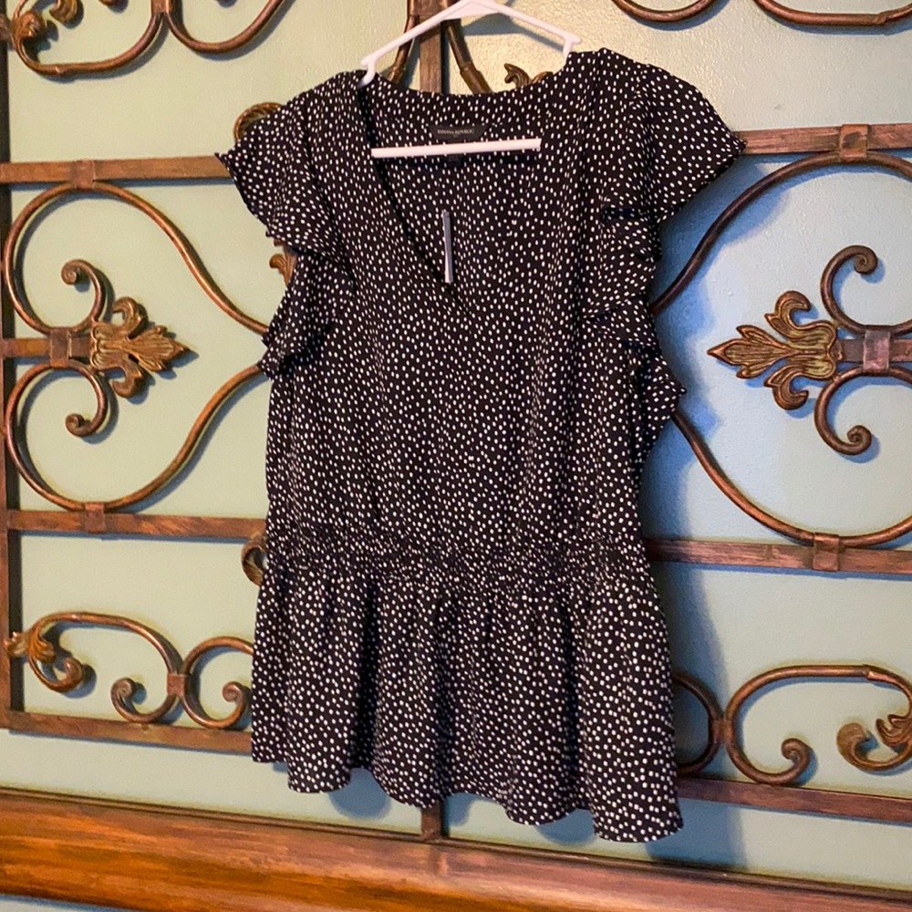 Banana Republic Polka Dot Blouse